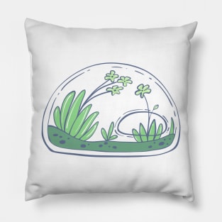 Grayromantic Potion Terrarium Hidden colors Pillow