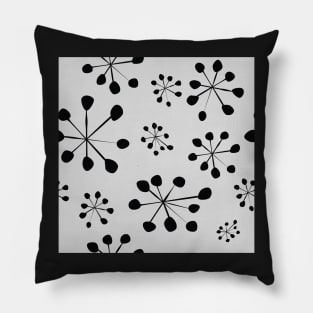 Retro Bursts Pattern Pillow