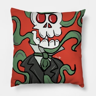 Lovecraftian Skeleton Pillow