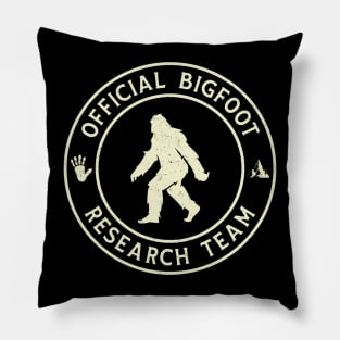 Official Bigfoot Research Team Bigfoot Believer Pillow