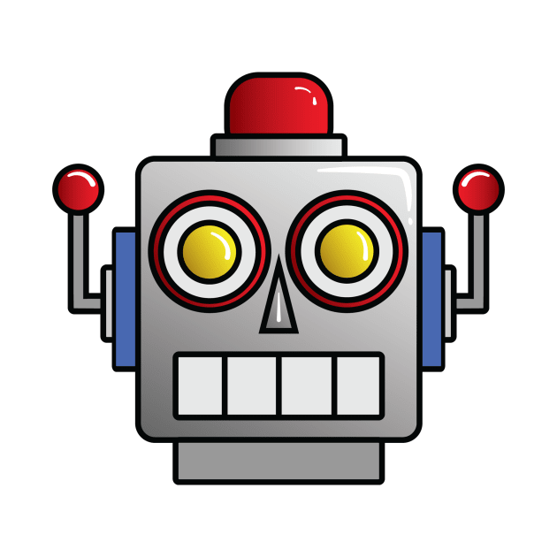 RPGBOT Robot Head Full Color by RPGBOT
