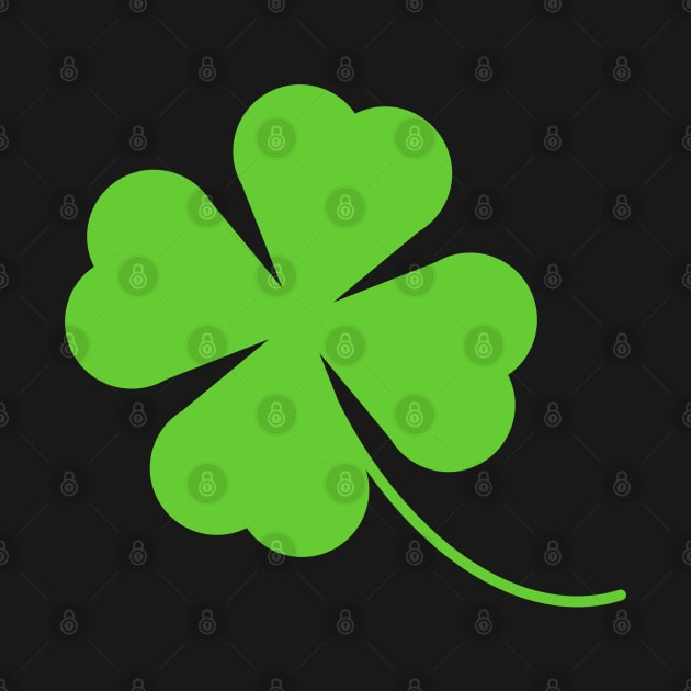 Lucky Four Leaf Clover Shamrock by Kelly Gigi