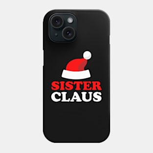 Sister Claus Logo Design Phone Case