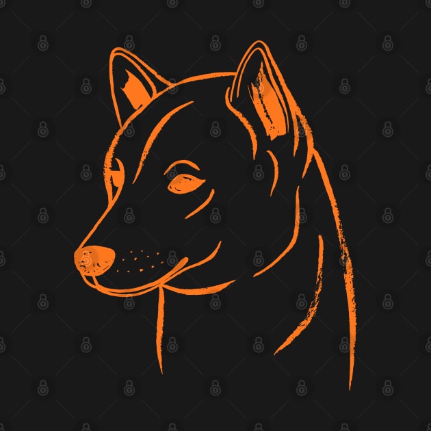 Shiba Inu (Beige and Orange) by illucalliart