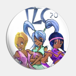 Left Eye Original Aesthetic Tribute 〶 Pin