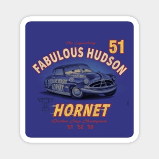 Fabulous Hudson Hornet Magnet