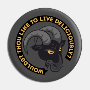 Live Deliciously? Pin