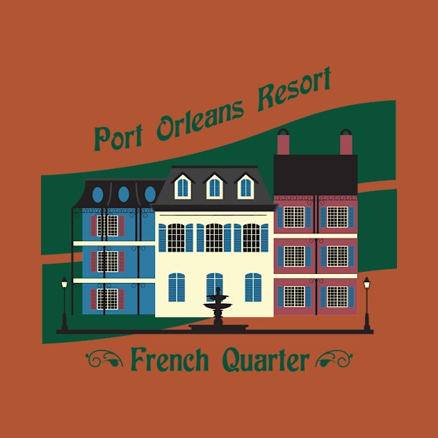 Port Orleans Resort French Quarter by Lunamis