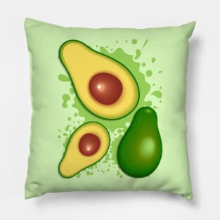 Avocado Fruity and Juicy Pillow