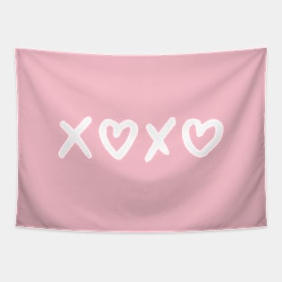 XOXO (WHITE) Tapestry