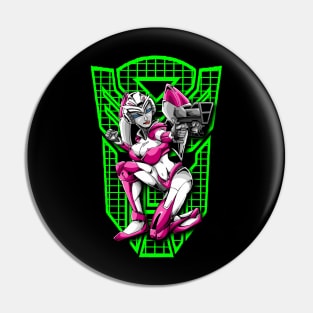 Autobot Warrior Arcee Pin