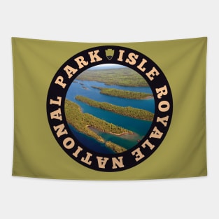 Isle Royale National Park circle Tapestry