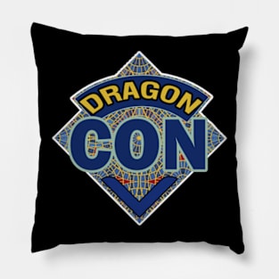 DragonCon Doctor Who Style Logo - Marriott Carpet Pillow