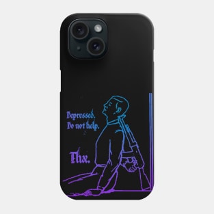 Depressed Phone Case