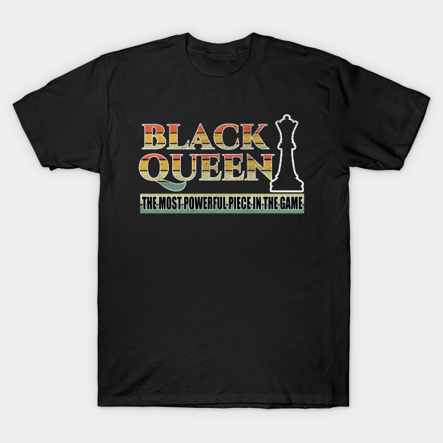 Black Queen Black Freedom Black History Chess - Black History Month - T-Shirt