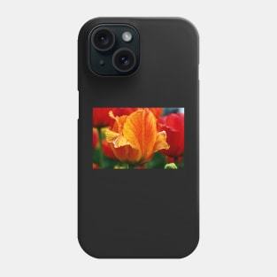 An Orange Tulip Phone Case