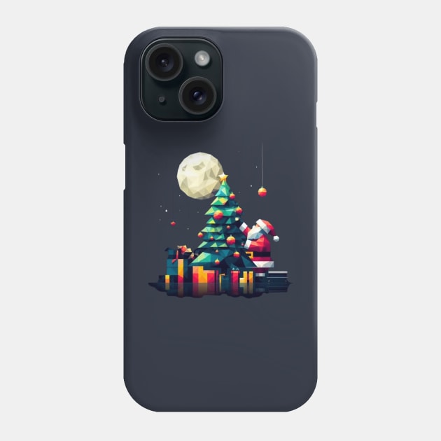 Christmas Tree Phone Case by fadinstitute