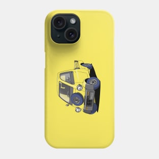 Yellow Daihatsu Midget 2 Van Phone Case