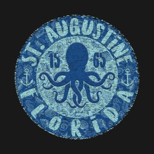 St. Augustine, Florida, with Octopus T-Shirt