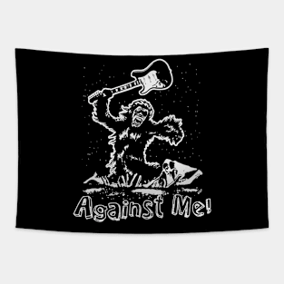 against monster smash Tapestry