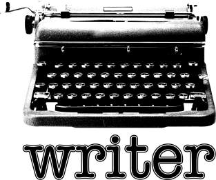 Writer - Vintage Style! Magnet