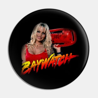 Baywatch, distressed Pin