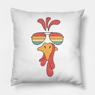 Turkey Face Sunglasses Pillow