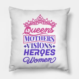 Queen of Everything | Inspiring Mom Quote | Mothers Day Gifts | Mom Gift Ideas Pillow