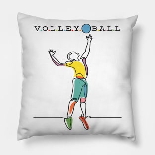 Volleyball Sport Pillow