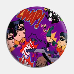 SUPER HERO COLLAGE #1 Pin