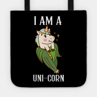 i am a unicorn Tote