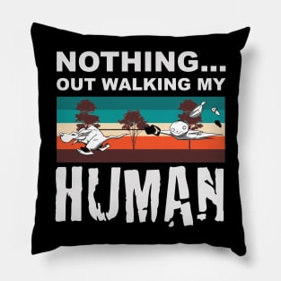 Nothing...Out walking My Human Pillow