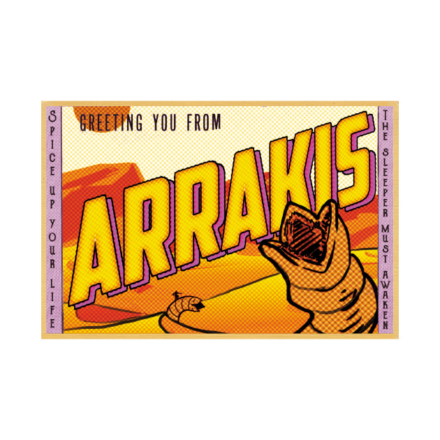 Greetings from Arrakis! - Dune - Phone Case