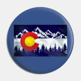 Colorado State Flag Pin