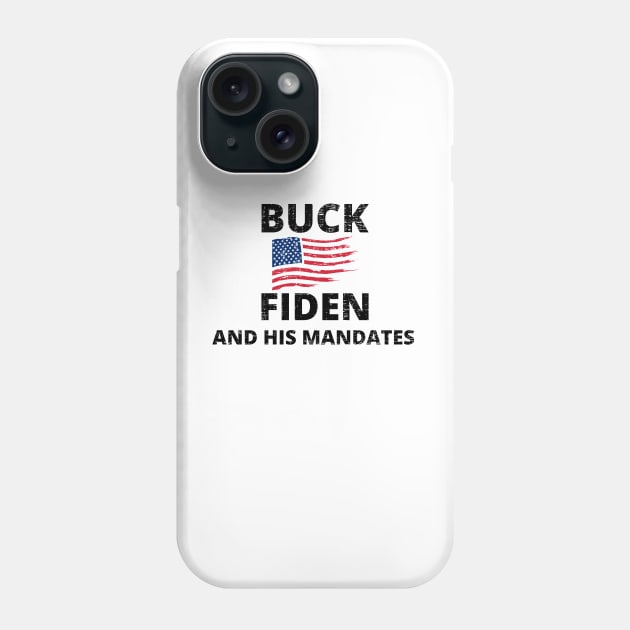 Buck Fiden And His Mandates Phone Case by WassilArt