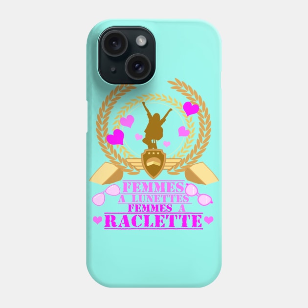 Raclette power Phone Case by Spacecoincoin