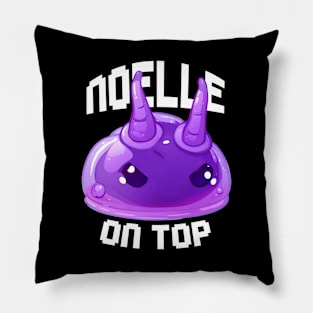 Noelle On Top - Bedwars Design (White) Pillow