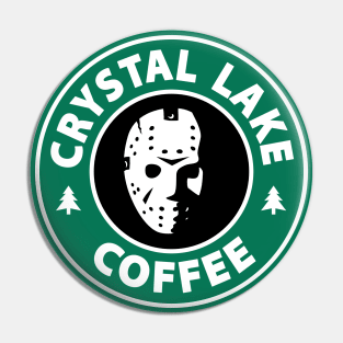 Crystal Lake Coffee Pin