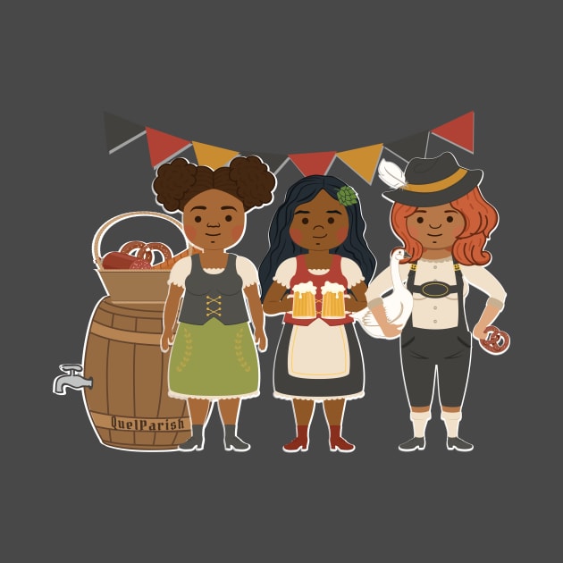 Oktoberfest Ladies by quelparish