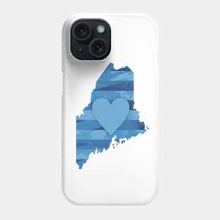 Maine Heart Phone Case