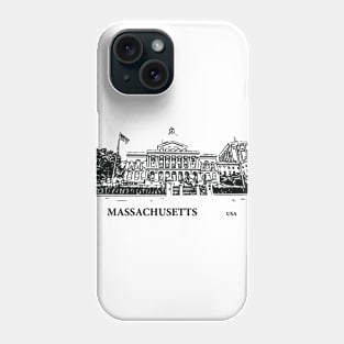 Massachusetts State USA Phone Case