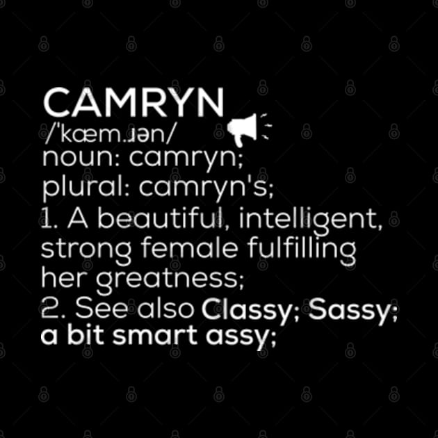 Camryn Name Camryn Definition Camryn Female Name Camryn Meaning by TeeLogic