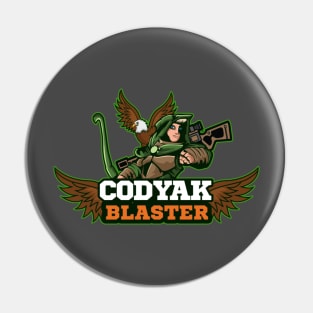 Codyak Blaster Logo Pin