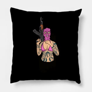 rebel girl Pillow