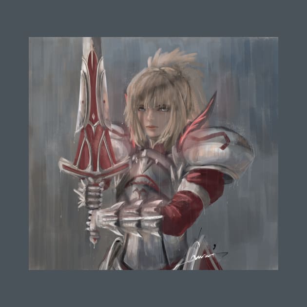 Mordred Saber by chururi