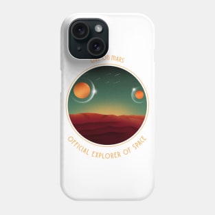 Let's live on Mars ! Phone Case