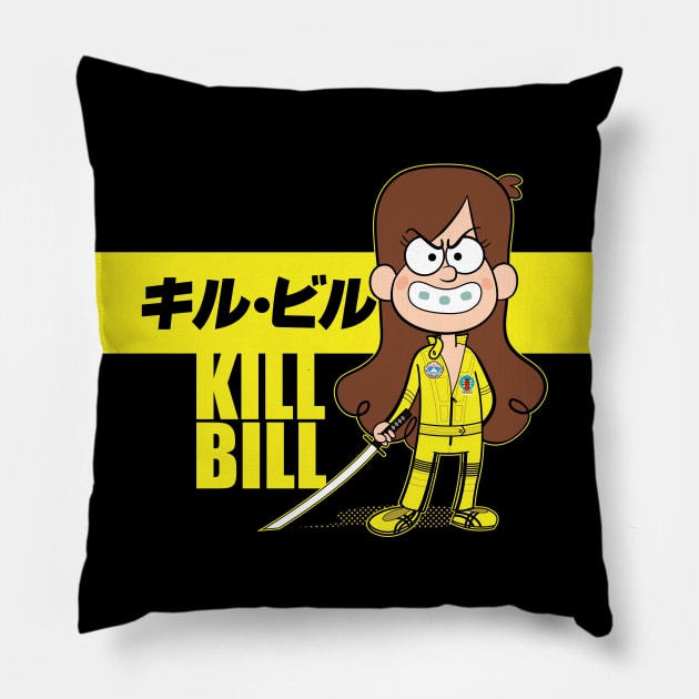 Kill Bill v2 Pillow by Krobilad