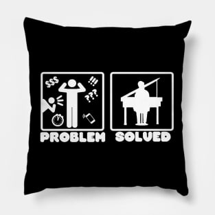 Problem Solved Piano Pillow