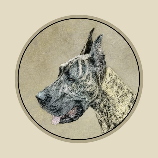 Great Dane (Brindle) by Alpen Designs