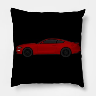 MUSTANG GT DARK-RED Pillow